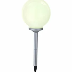 lampe solaire Globo SOLAR LED Argenté, 4 lumières