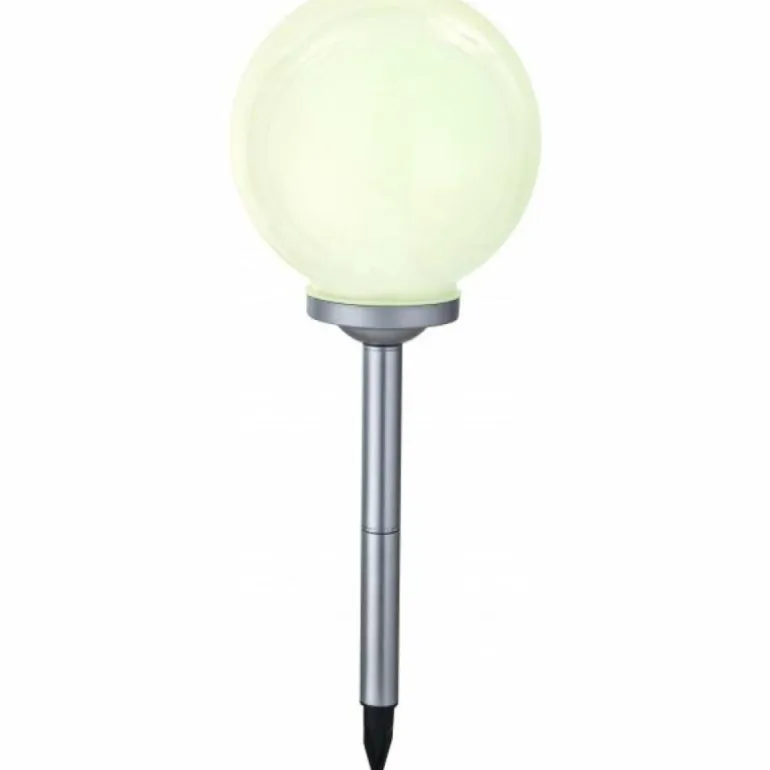 lampe solaire Globo SOLAR LED Argenté, 4 lumières