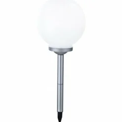 lampe solaire Globo SOLAR LED Argenté, 4 lumières
