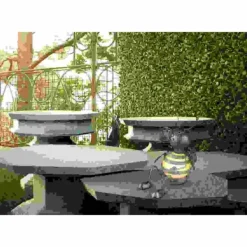 lampe solaire Globo SOLAR LED Noir, 1 lumière