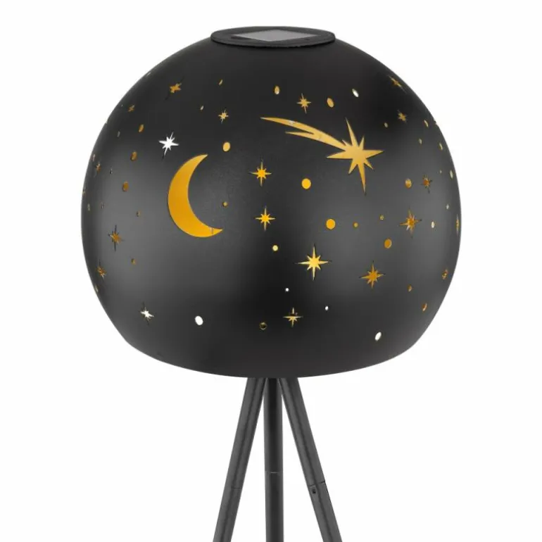 lampe solaire Globo SOLAR LED Noir, 1 lumière