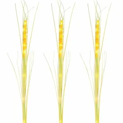 lampe solaire Globo SOLAR ÄHRE LED Noir, 40 lumières