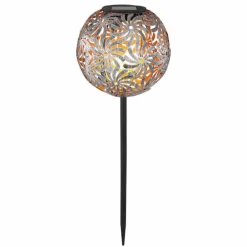 lampe solaire Globo SOLAR LED Argenté, 1 lumière