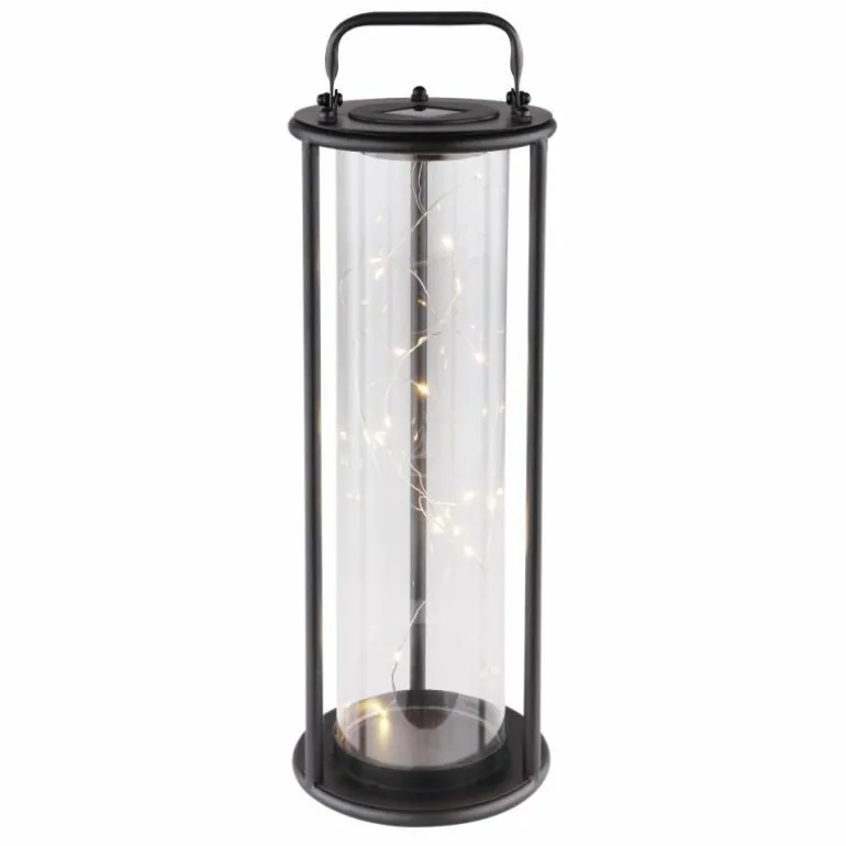 lampe solaire Globo SOLAR LED Noir, 1 lumière