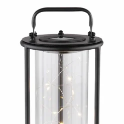 lampe solaire Globo SOLAR LED Noir, 1 lumière