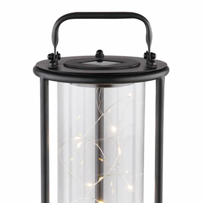 lampe solaire Globo SOLAR LED Noir, 1 lumière