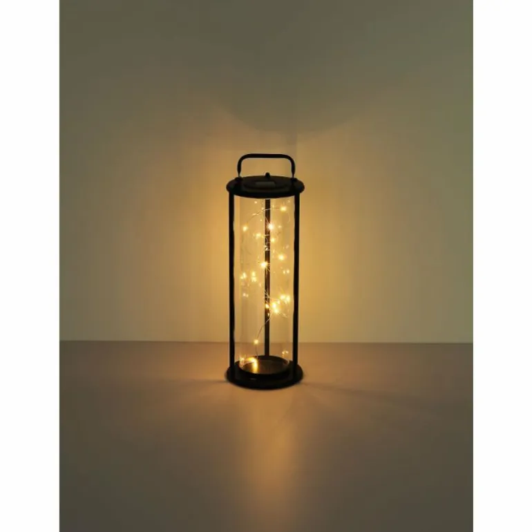 lampe solaire Globo SOLAR LED Noir, 1 lumière