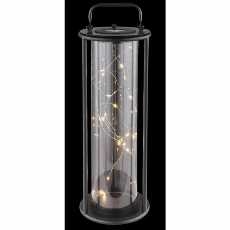 lampe solaire Globo SOLAR LED Noir, 1 lumière