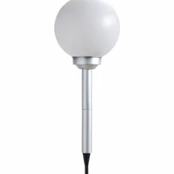 lampe solaire Globo SOLAR LED Argenté, 2 lumières