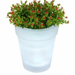 lampe solaire Globo SOLAR LED Blanc, 4 lumières