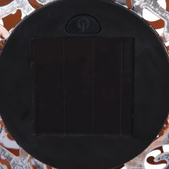 Lampe solaire Globo SUNI LED Argenté, 1 lumière