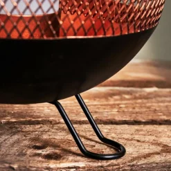 lampe solaire Harimal LED Cuivre, Noir, 1 lumière