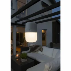 lampe solaire Konstsmide Assisi LED Gris, 1 lumière