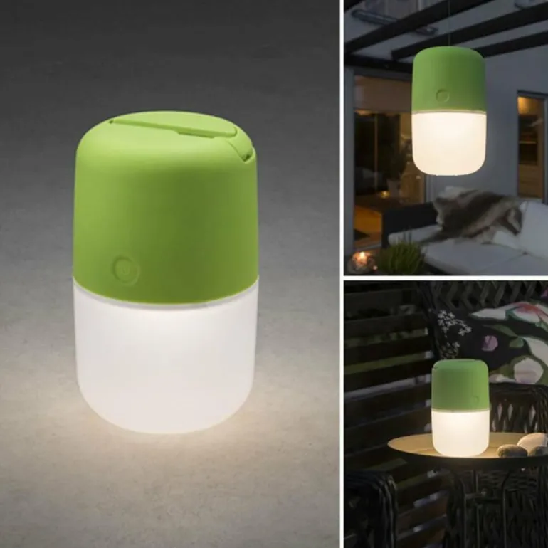 lampe solaire Konstsmide Assisi LED Vert, 1 lumière
