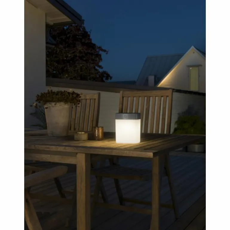 lampe solaire Konstsmide Assisi LED Gris, 1 lumière