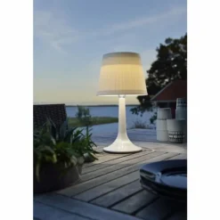 lampe solaire Konstsmide Assisi LED Blanc