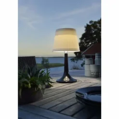 lampe solaire Konstsmide Assisi LED Noir