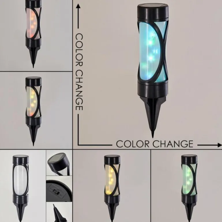 Lampe solaire Lakeland LED Anthracite, 1 lumière