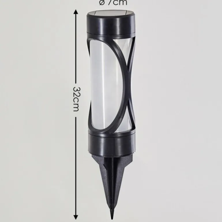 Lampe solaire Lakeland LED Anthracite, 1 lumière