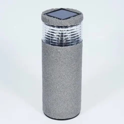 lampe solaire Mesabolo LED Gris, Noir, 1 lumière