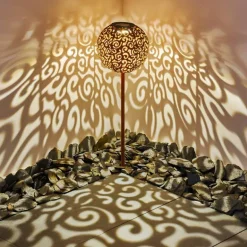 lampe solaire Paradiski LED Rouille, 1 lumière