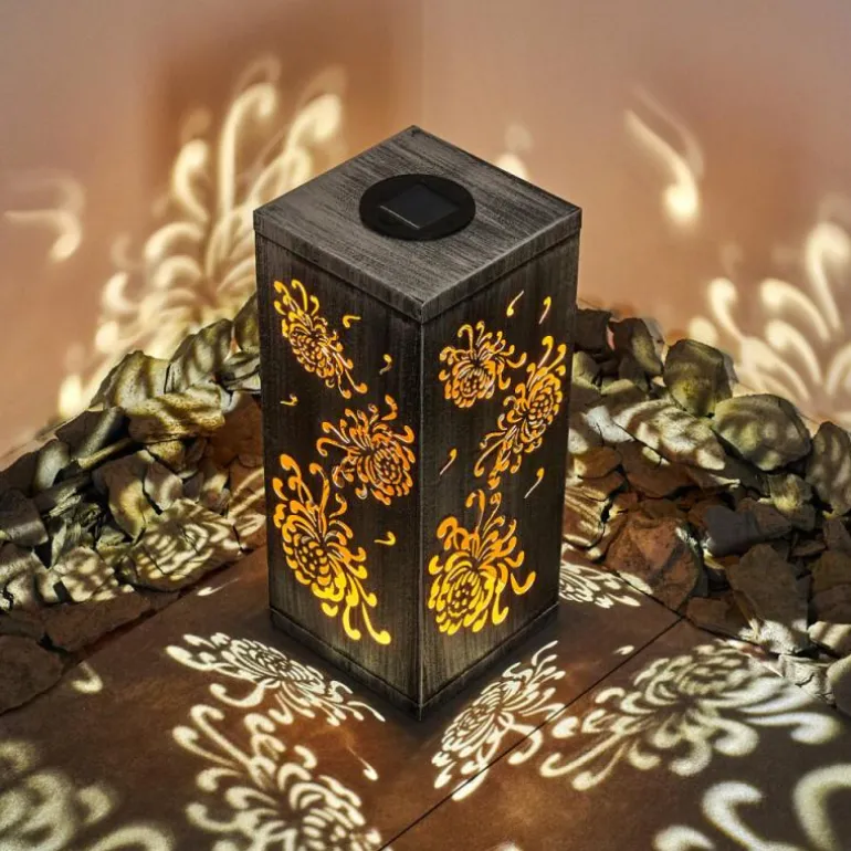 lampe solaire Parikia LED Argenté, 1 lumière