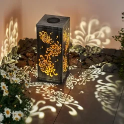 lampe solaire Parikia LED Argenté, 1 lumière