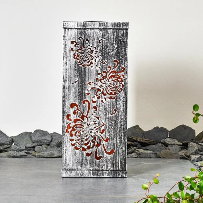 lampe solaire Parikia LED Argenté, 1 lumière