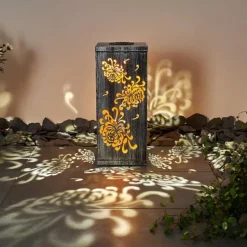 lampe solaire Parikia LED Argenté, 1 lumière