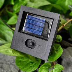 lampe solaire Rapallo LED Argenté, 30 lumières