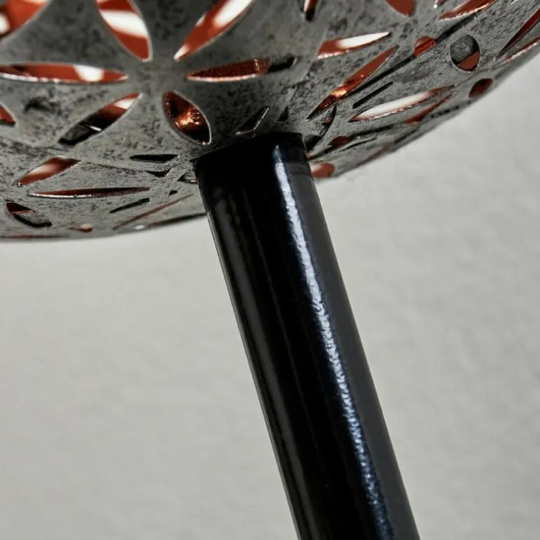 lampe solaire Samoao LED Cuivre, Noir, Argenté, 1 lumière