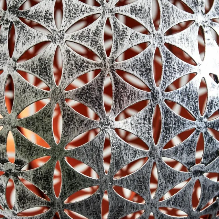 lampe solaire Samoao LED Cuivre, Noir, Argenté, 1 lumière