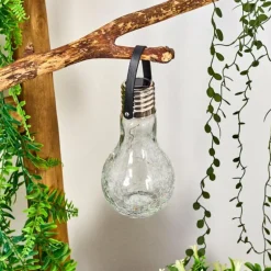 Lampe solaire Tian LED Noir, 1 lumière