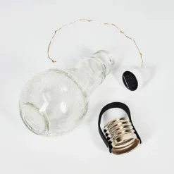 Lampe solaire Tian LED Noir, 1 lumière