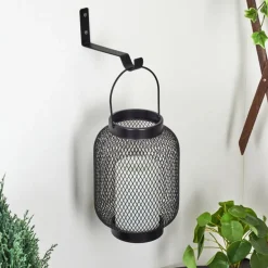 Lampe solaires Anjullan LED Noir, 1 lumière