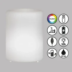 Lampe solaires FHL easy Ceppo LED Blanc, 1 lumière, Télécommandes, Changeur de couleurs