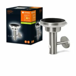 Lampe solaires LEDVANCE ENDURA® Acier inoxydable, 1 lumière, Détecteur de mouvement