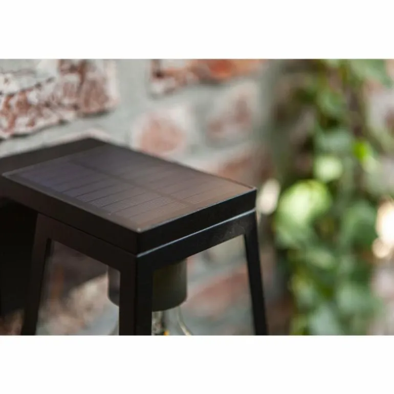 Lampe solaires Lutec Fia LED Noir, 1 lumière