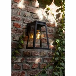 Lampe solaires Lutec Fia LED Noir, 1 lumière