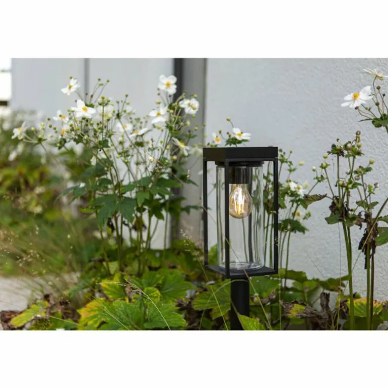 Lampe solaires Lutec Flair LED Noir, 1 lumière