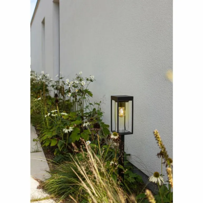 Lampe solaires Lutec Flair LED Noir, 1 lumière