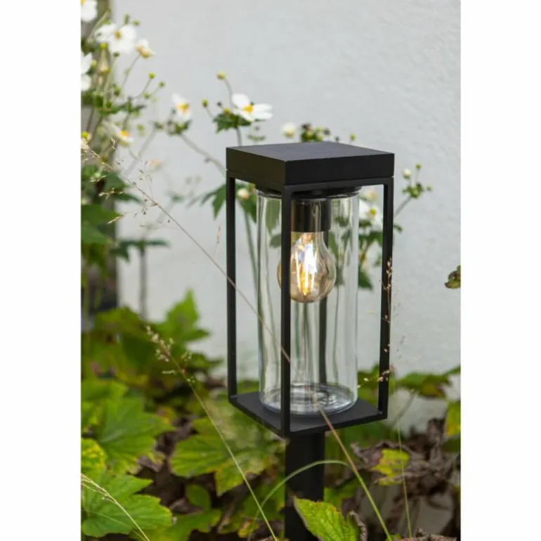 Lampe solaires Lutec Flair LED Noir, 1 lumière