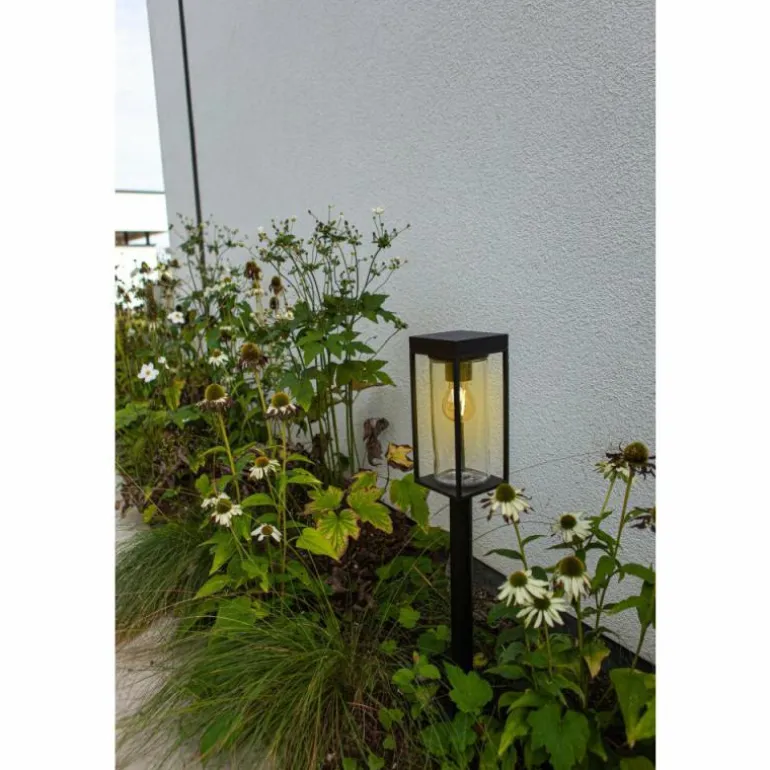 Lampe solaires Lutec Flair LED Noir, 1 lumière