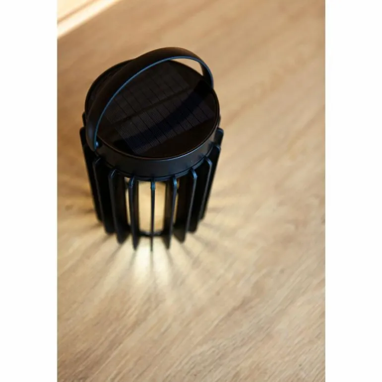 Lampe solaires Lutec Kozy LED Noir, 1 lumière