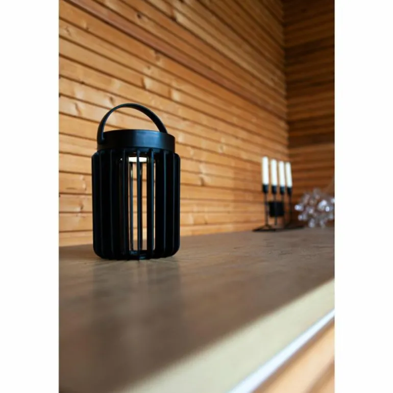 Lampe solaires Lutec Kozy LED Noir, 1 lumière