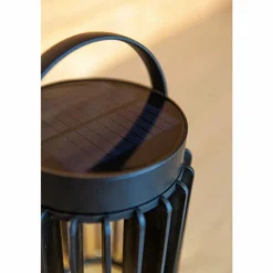 Lampe solaires Lutec Kozy LED Noir, 1 lumière