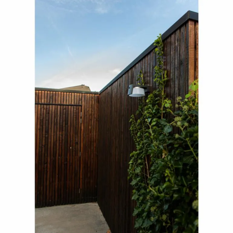 Lampe solaires Lutec Moon LED Anthracite, 1 lumière, Détecteur de mouvement