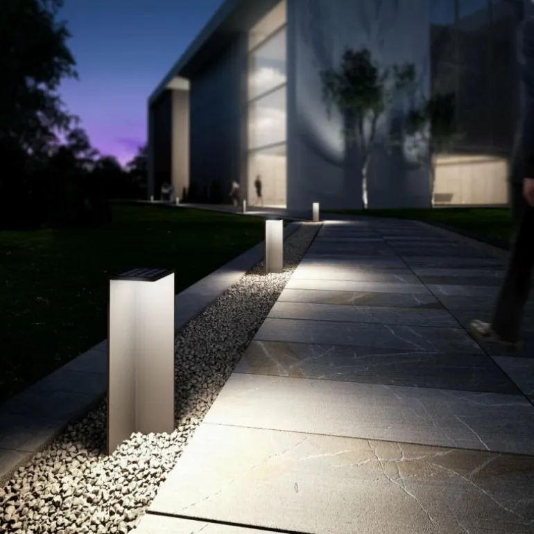 Lampe solaires Mantra CHEVALIER LED Noir, 1 lumière