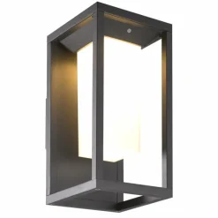 Lampe solaires Mantra MERIBEL LED Noir, 1 lumière, Détecteur de mouvement