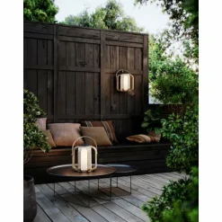 Lampe solaires Nordlux BOB LED Bois foncé, 1 lumière